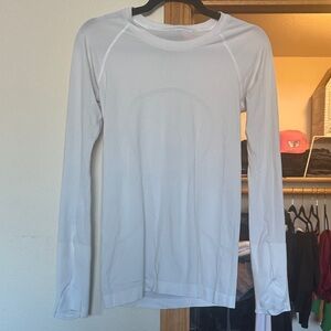 lululemon athletica White Long Sleeve Top